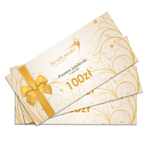 Bon podarunkowy o wartości 100 zł.