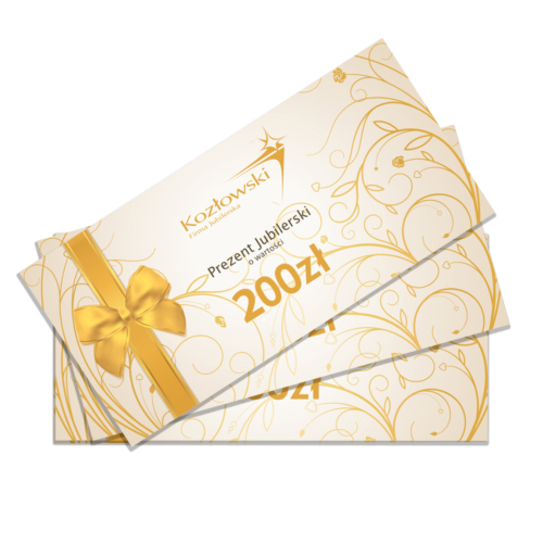 Bon podarunkowy o wartości 200 złotych.