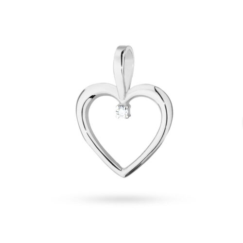 Zawieszka Z0028 Diament 0,005ct białe złoto