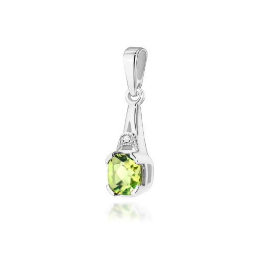 Zawieszka Z0040 Oliwin 1,00ct białe złoto