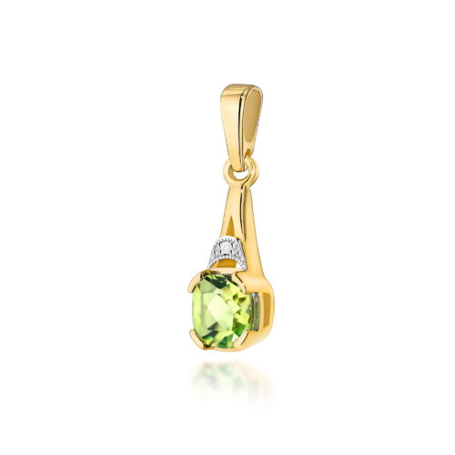 Zawieszka Z0040 Oliwin 1,00ct żółte złoto