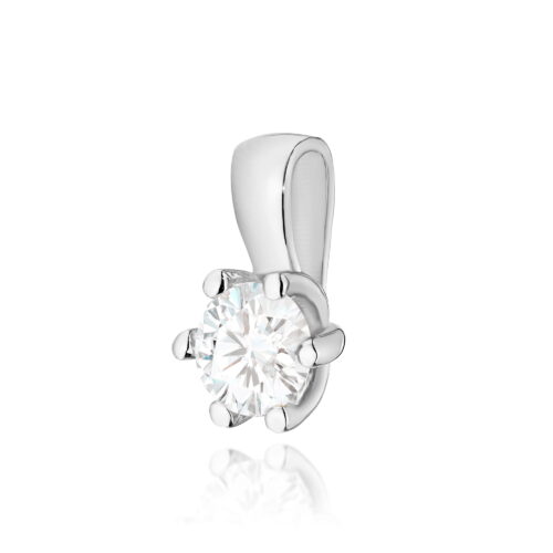 Zawieszka Z0222 Diament 0,30ct białe złoto