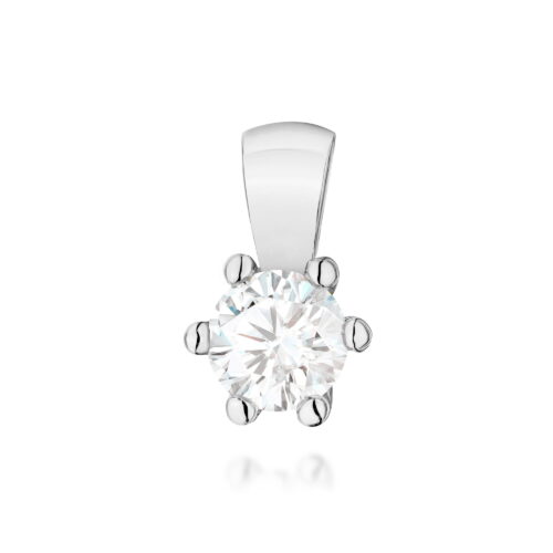 Zawieszka Z0222 Diament Laboratoryjny 0,30ct białe złoto