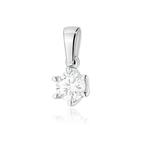 Zawieszka Z0575 Diament Laboratoryjny 0,50ct białe złoto