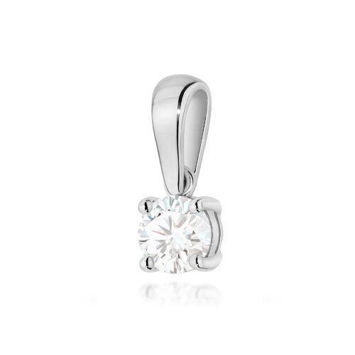 Zawieszka Z0576 Diament Laboratoryjny 0,30ct białe złoto