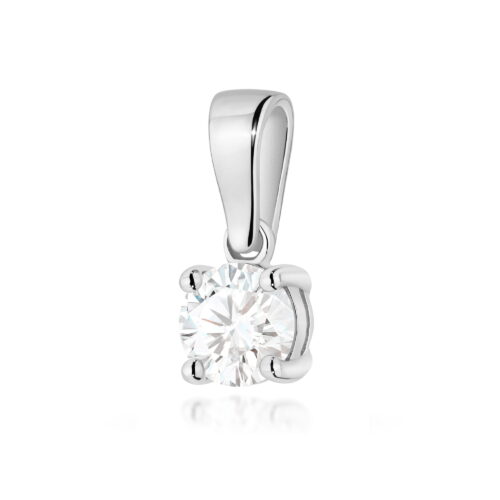 Zawieszka Z0576 Diament Laboratoryjny 0,50ct białe złoto